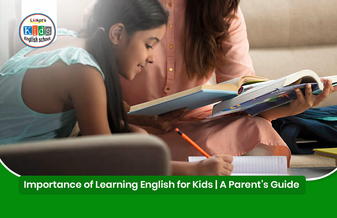 Importance of Learning English for Kids blog image