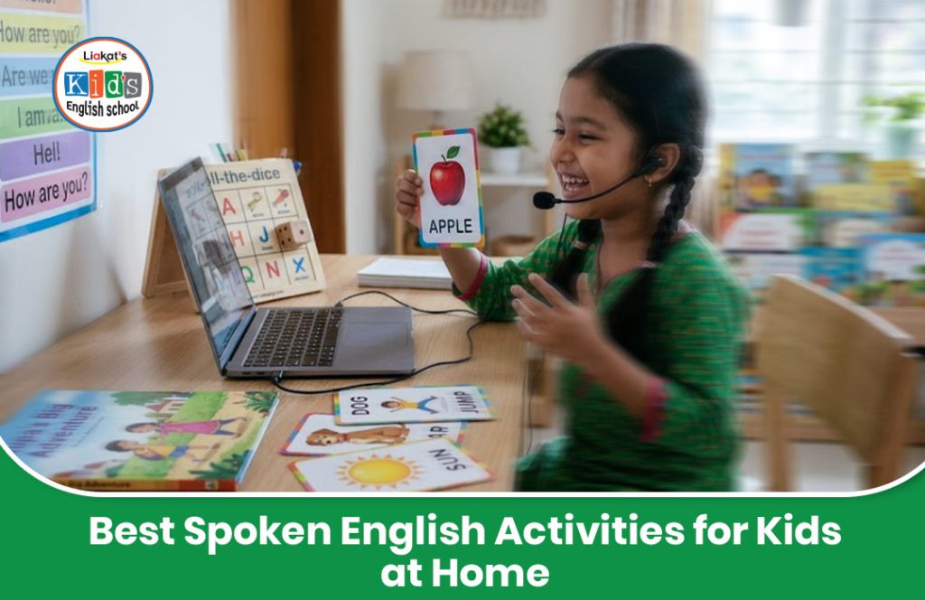 Spoken English Activities for Kids blog image