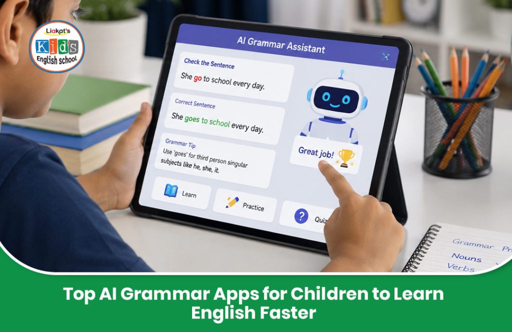 Top AI Grammar Apps for Children blog image