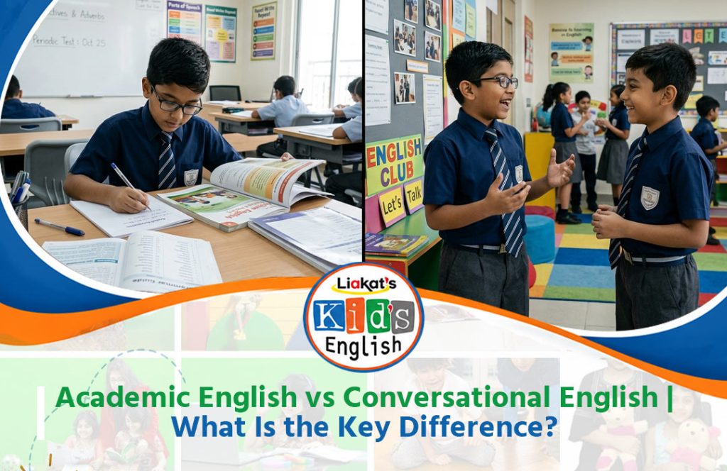 Academic English vs Conversational English