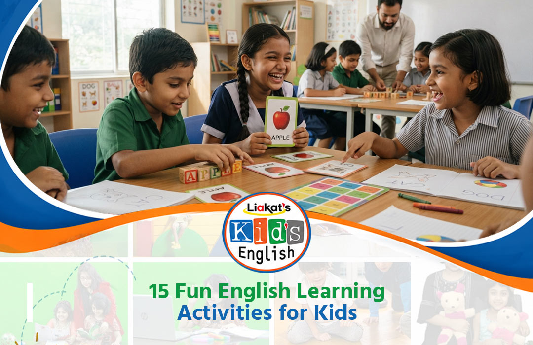 English learning activities for kids